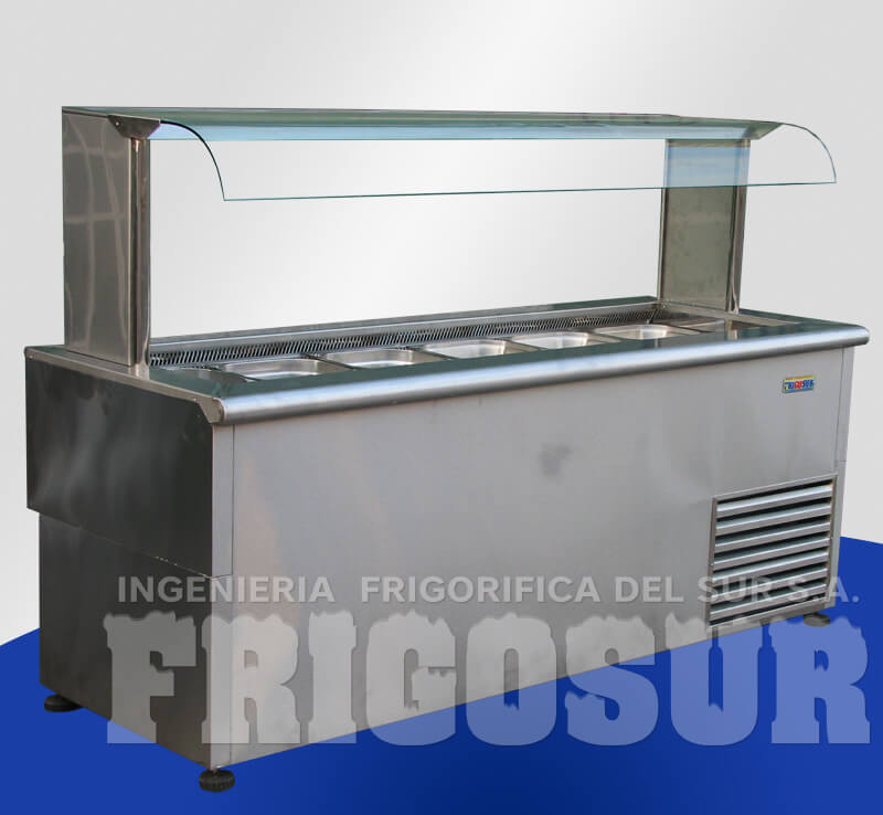 Exhibidora salad bar: ¡La solución perfecta para tu negocio! :: Frigosur